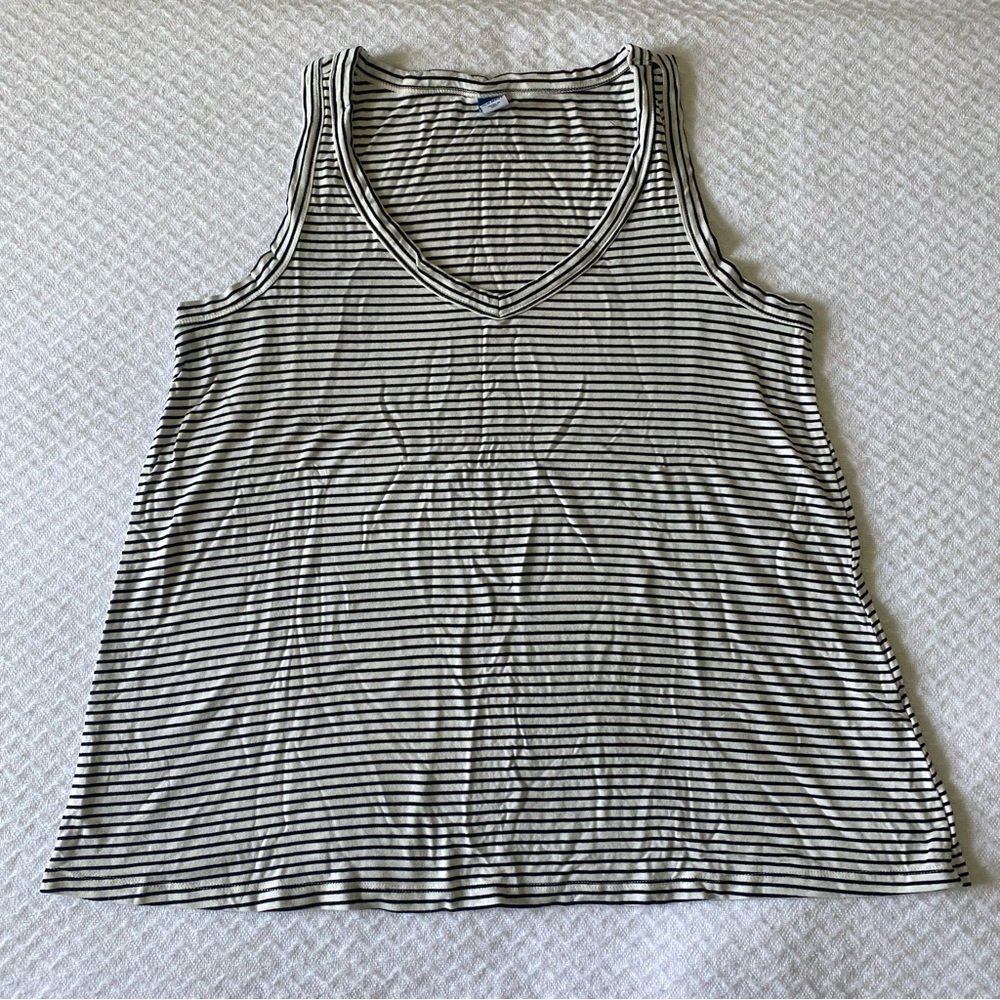 Old Navy Striped Luxe Tank